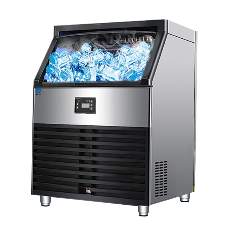 瑞宇商用风冷一体制冰机经典款/500*450*800mm/220v/360w/储冰量15kg/日产量60kg高清大图