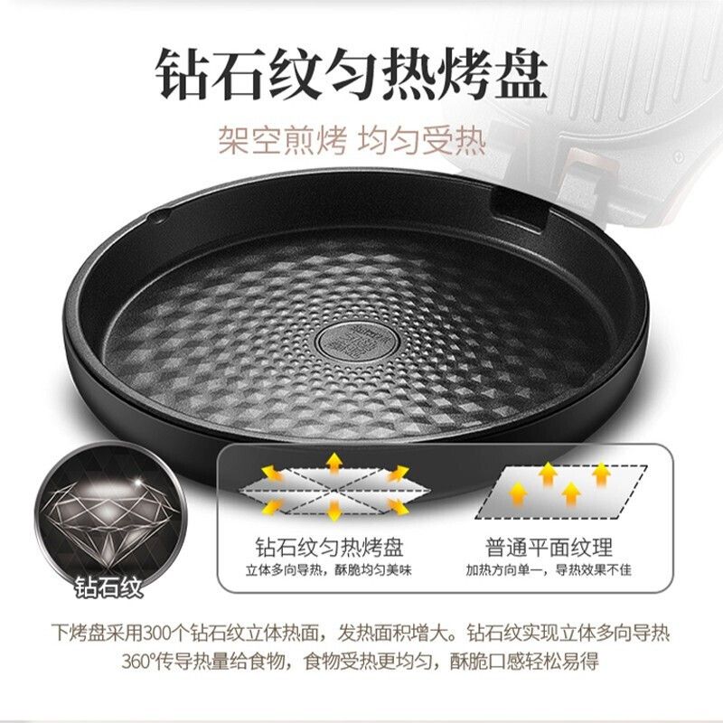 苏泊尔 JJ30A68煎烤机(台)粉高清大图