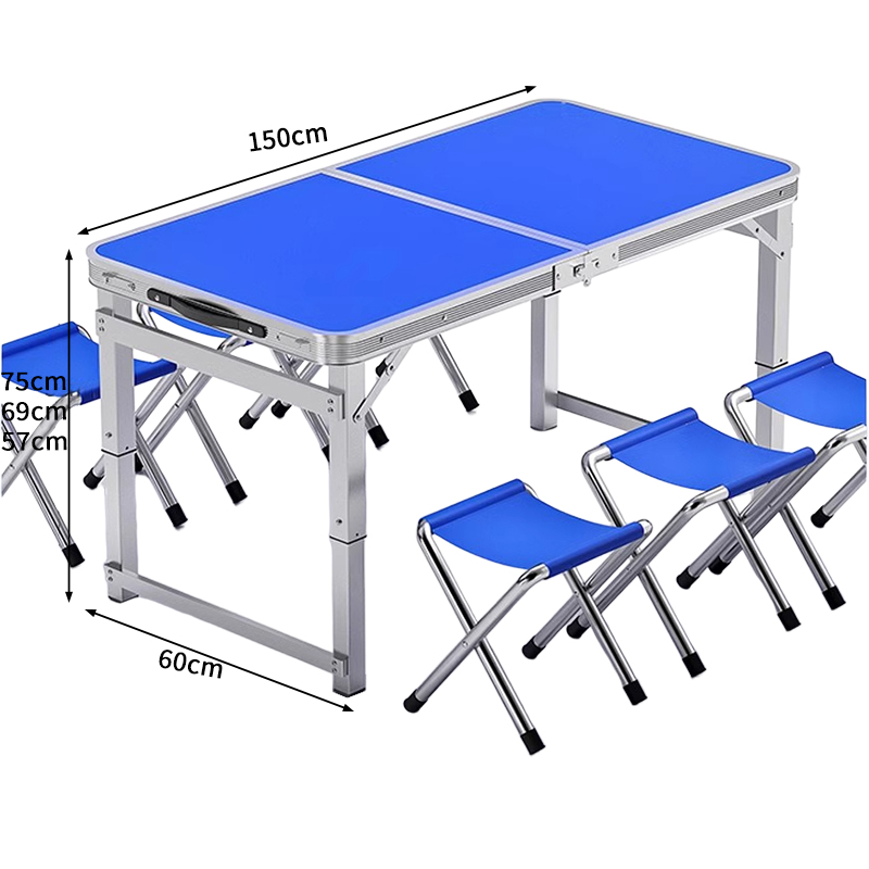 景福达户外折叠桌 1折叠桌150*60*75cm套