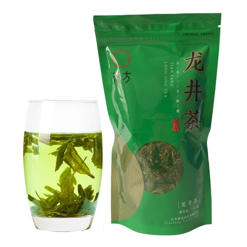 天方 雨前龙井 100g*5袋 整箱装3