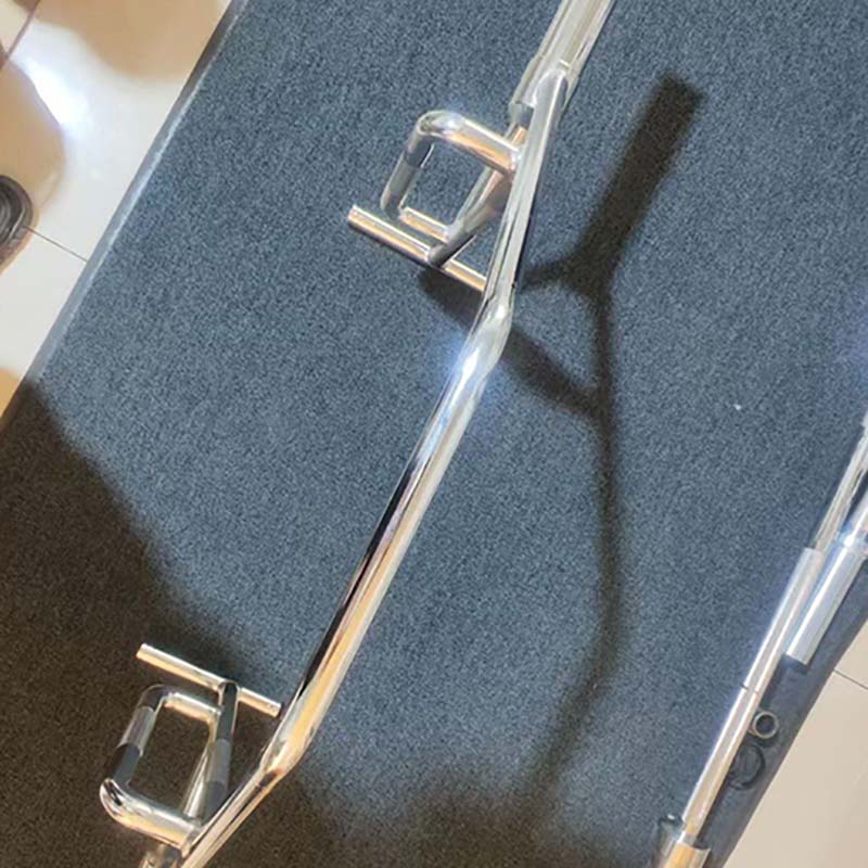 开放式六角杠铃杆1.5米 22KG+卡扣高清大图