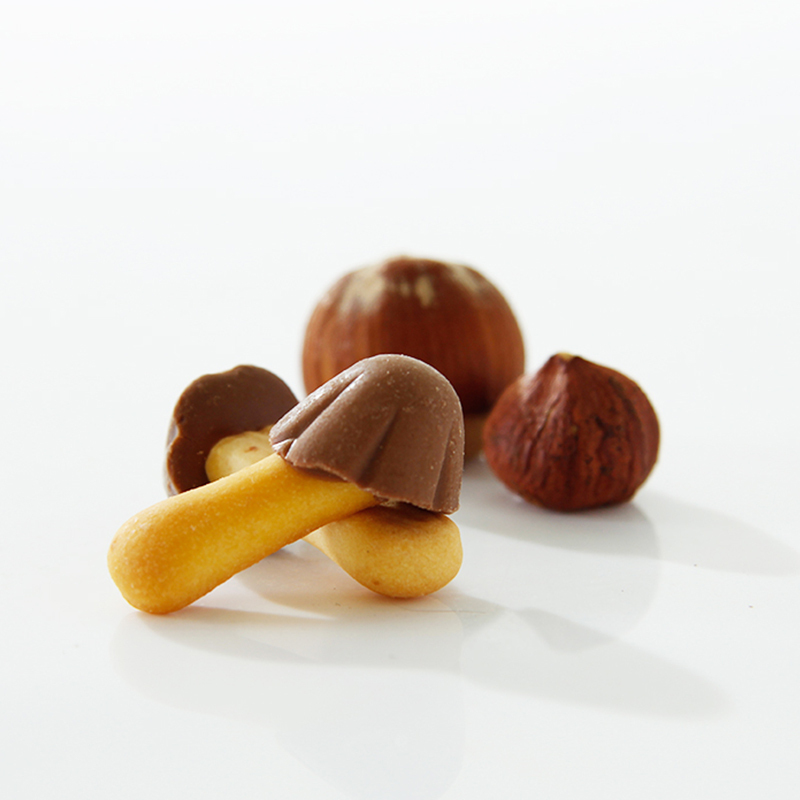 好丽友蘑古力榛子巧克力味48g