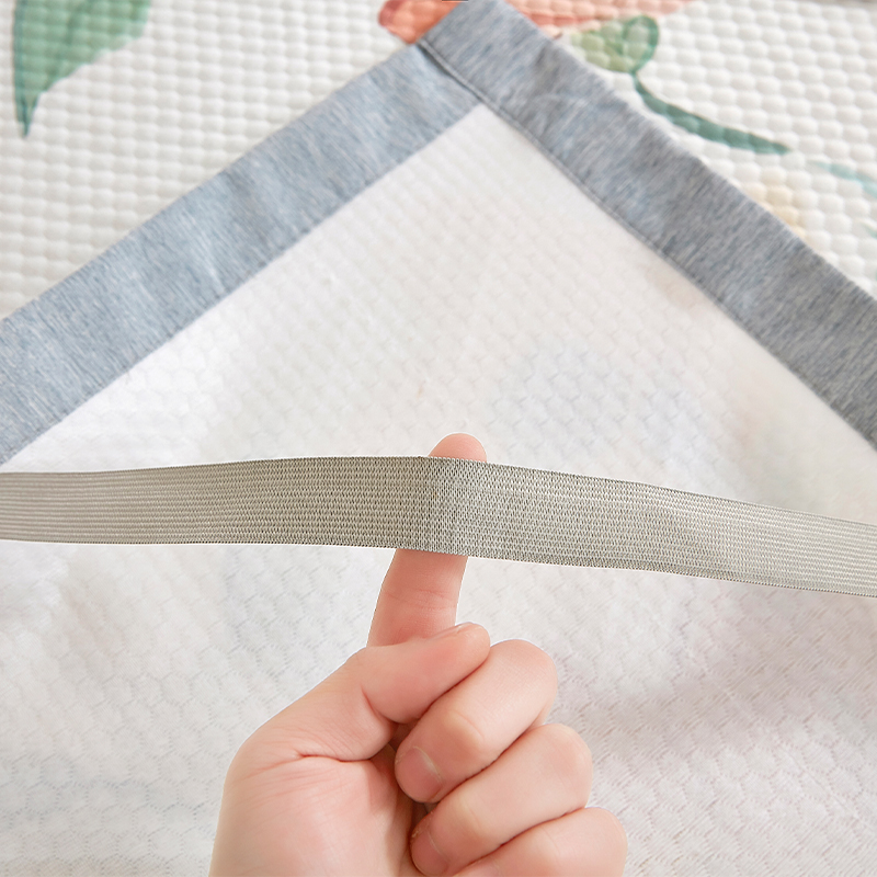 唐纳家纺 冰豆豆数码印花凉席三件套-花间絮语 180*200cm- TN-SSM25019-1高清大图