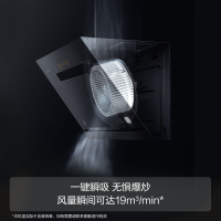 [国补20%]方太CXW-258-JCD8A抽吸油烟机 19立方瞬吸风量侧吸按键式 拉附环吸易清洁单品单烟机