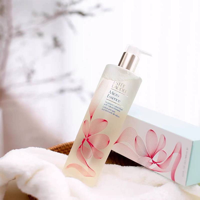 雅诗兰黛(Estee Lauder)樱花原生液精华水400ml 补水保湿修护滋润精华水高清大图