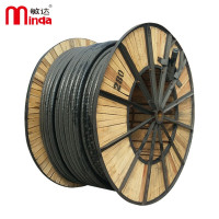 线缆 敏达/MINDA YZ4×6平方 四芯多股 黑色 100米
