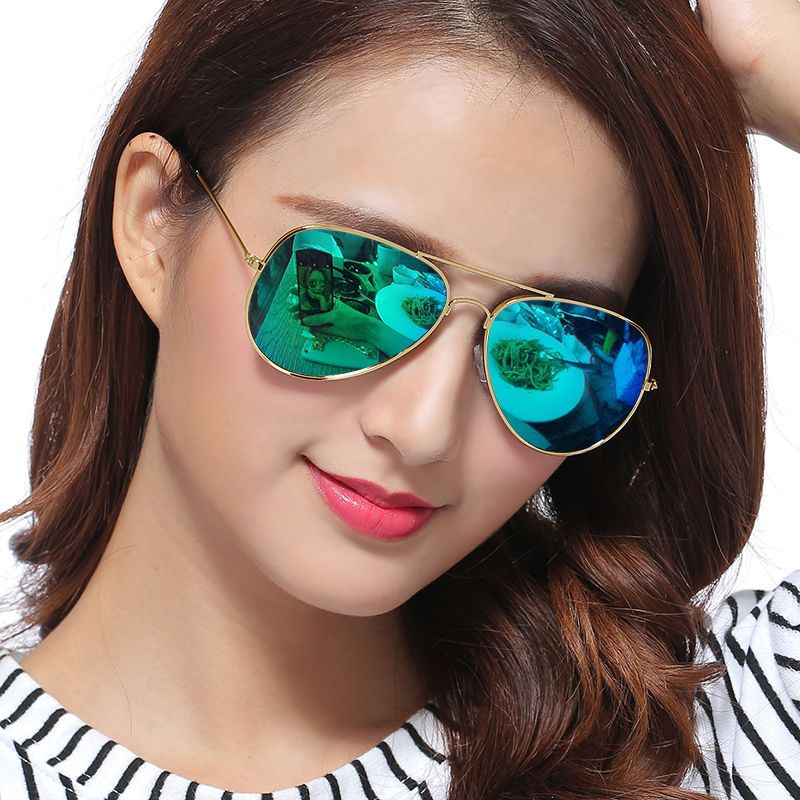 开车司机潮人驾驶新款偏光镜太阳镜男女彩色墨镜男蛤蟆镜太阳眼镜