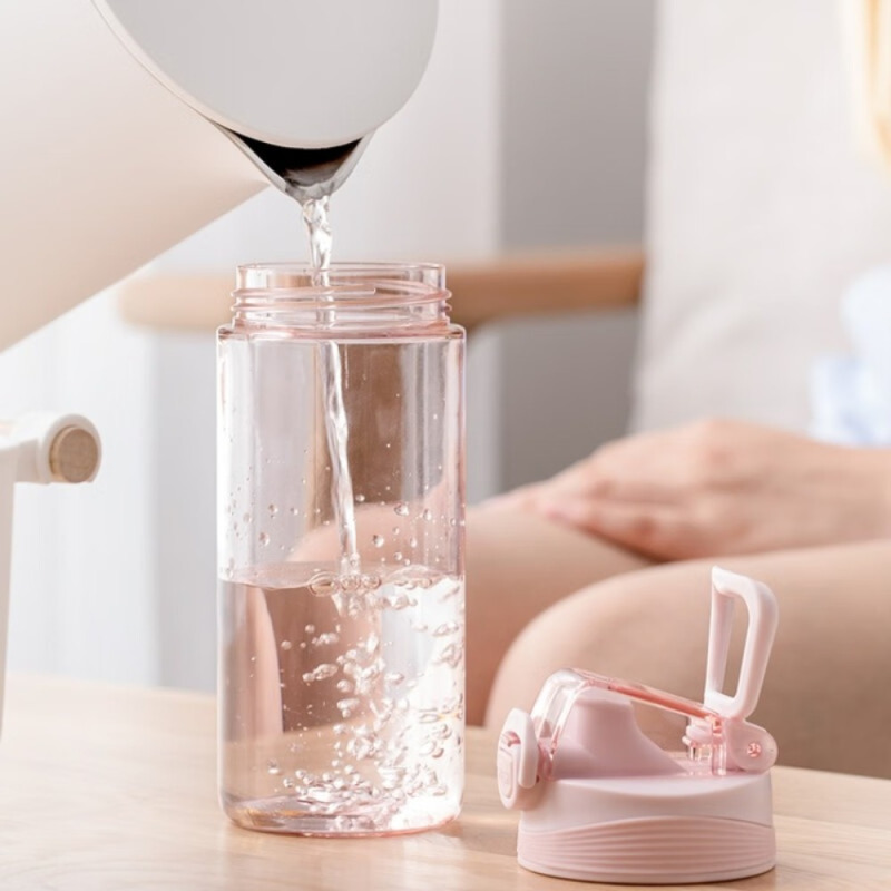 茶花(CHAHUA) 多功能运动水杯-S粉色黄色-绿色尺寸:7*8.1*19.2