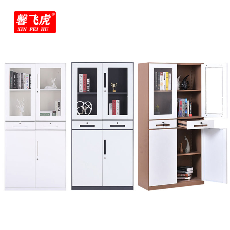 馨飞虎文件柜资料柜备品柜加厚中二斗/台高清大图