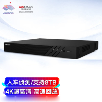 海康威视 16路智惠Q系列通用智能型2盘位录像机+2T硬盘*2 支持H.265 监控NVR 高清安防监控主机