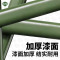 5325 织带折叠马扎 便携小凳子户外马扎军绿色 加厚款40承重1000斤