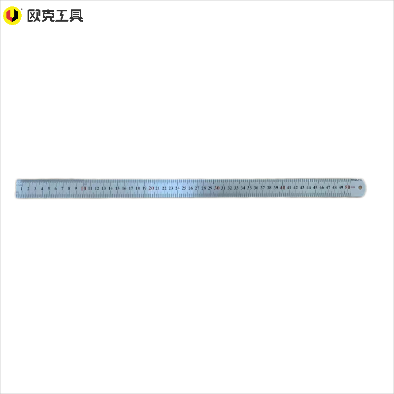 欧克 Ouke 直尺不锈钢直尺 30cm OK-1236高清大图