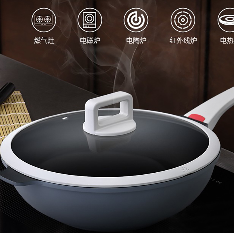 伊弗勒EFAL-W200 尊荣系列不粘炒锅高清大图