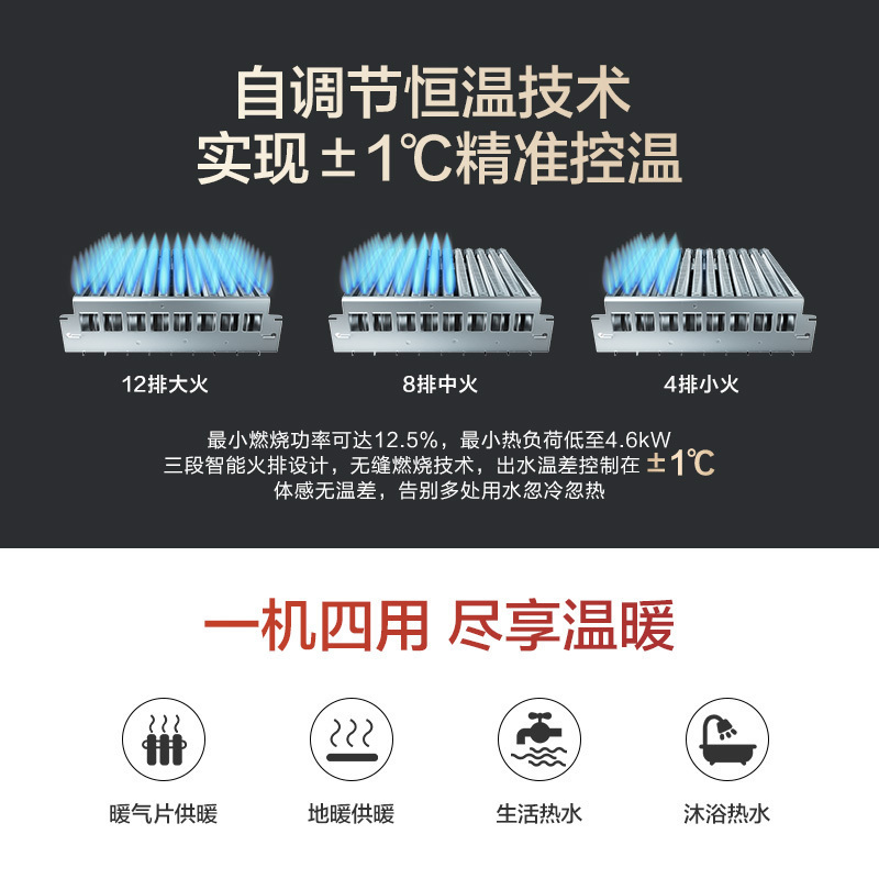 林内25G-Boiler壁挂炉天然气家用地暖暖气片采暖燃气热水器锅炉两用