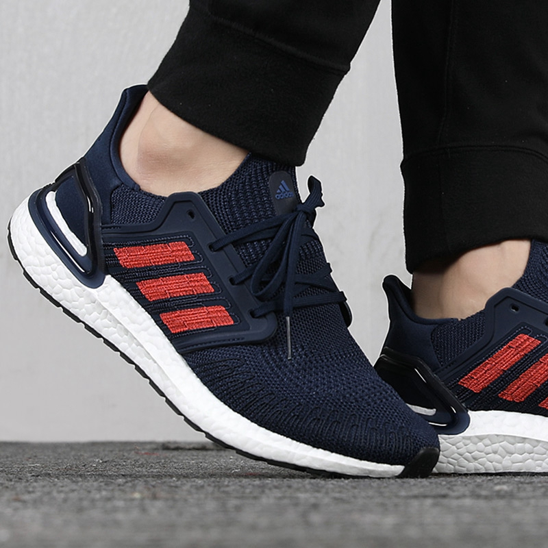 Adidas/阿迪达斯 男款ULTRABOOST 20舒适缓震轻便跑步鞋 EG0693