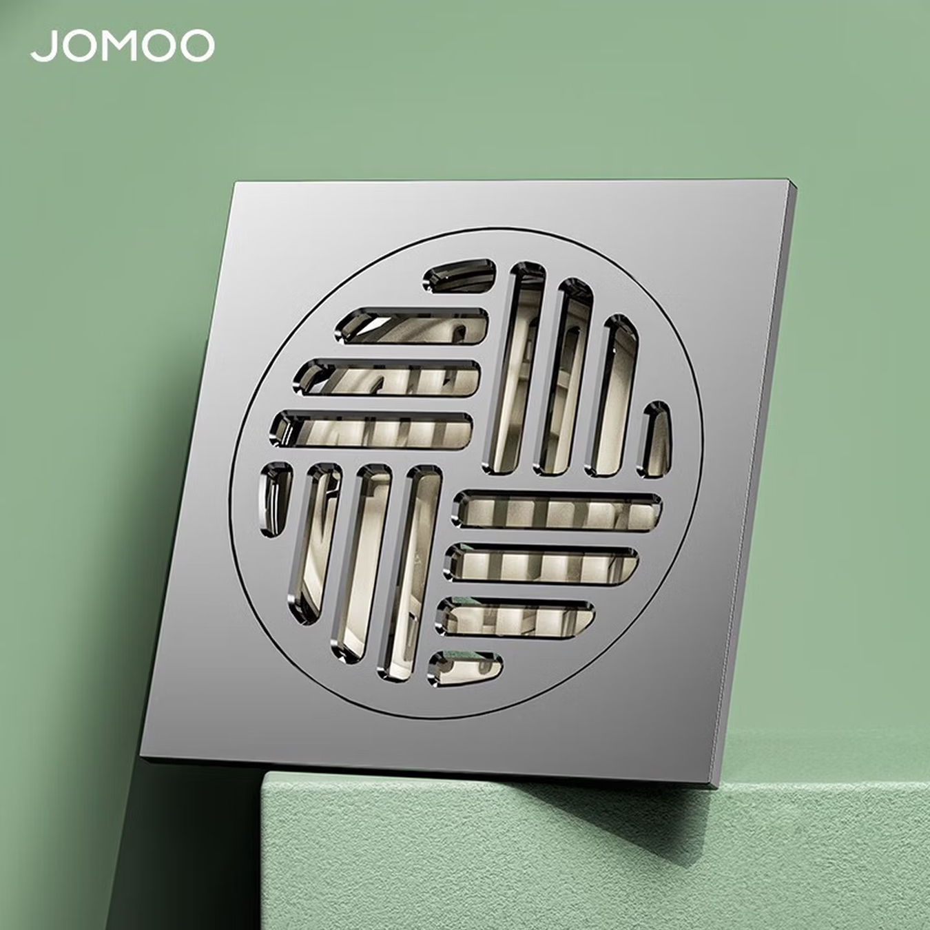 九牧（JOMOO）40管径地漏铜合金磁吸三重密封小管径地漏92450/92451高清大图