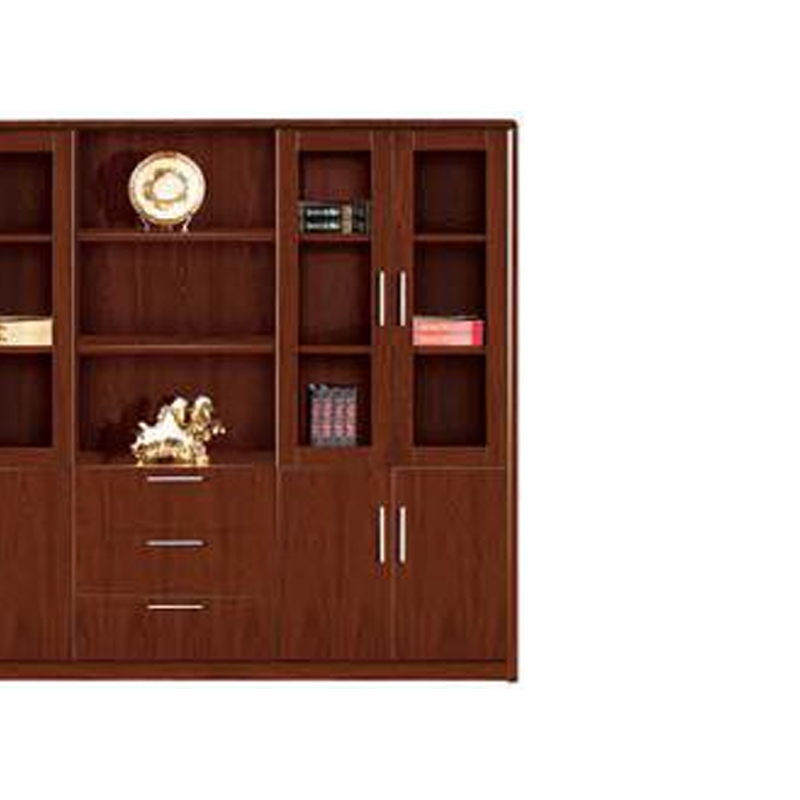 大央文件柜S-0906 2400W*400D*2000H 书架落地置物架客厅家用靠墙收纳柜子储物柜办公室文件柜简易书高清大图