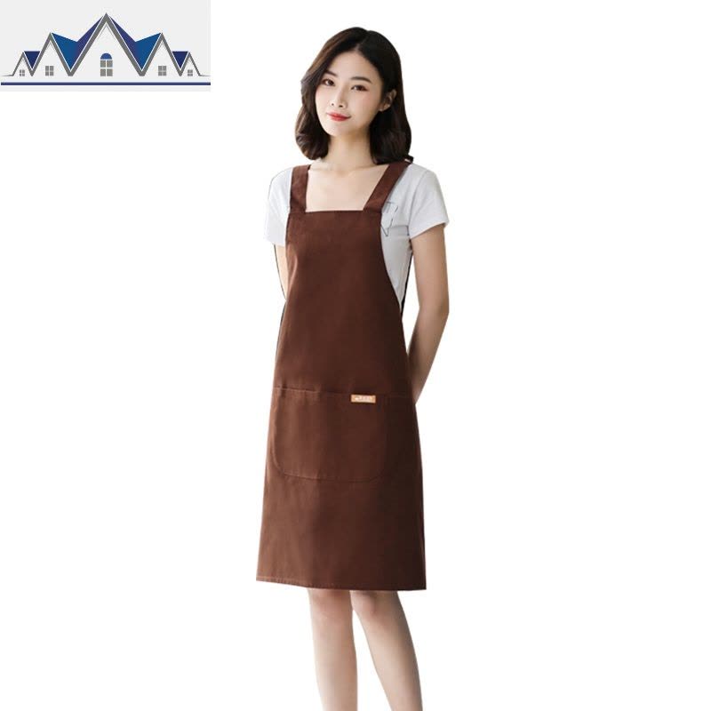 围裙厨房防水防油可爱工作服韩版时尚家用围腰男女定制印LOGO 三维工匠图片