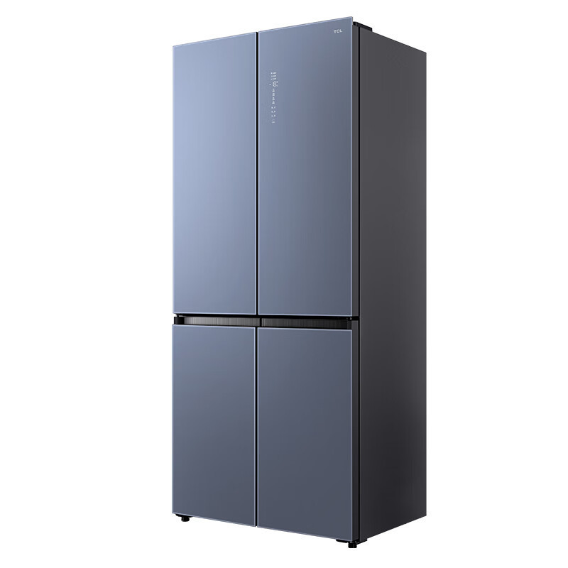 TCL R460P8-U 超薄嵌入十字门冰箱 460升 超大变温空间 -36℃深冷速冻 580mm超薄机身