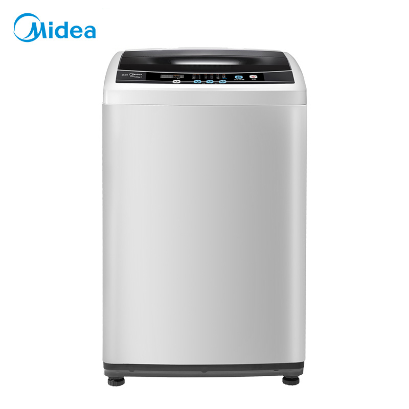 美的(Midea)MB75-eco11W 7.5公斤全自动波轮洗脱一体洗衣机 智能WiFi 一键脱水 家用智力灰