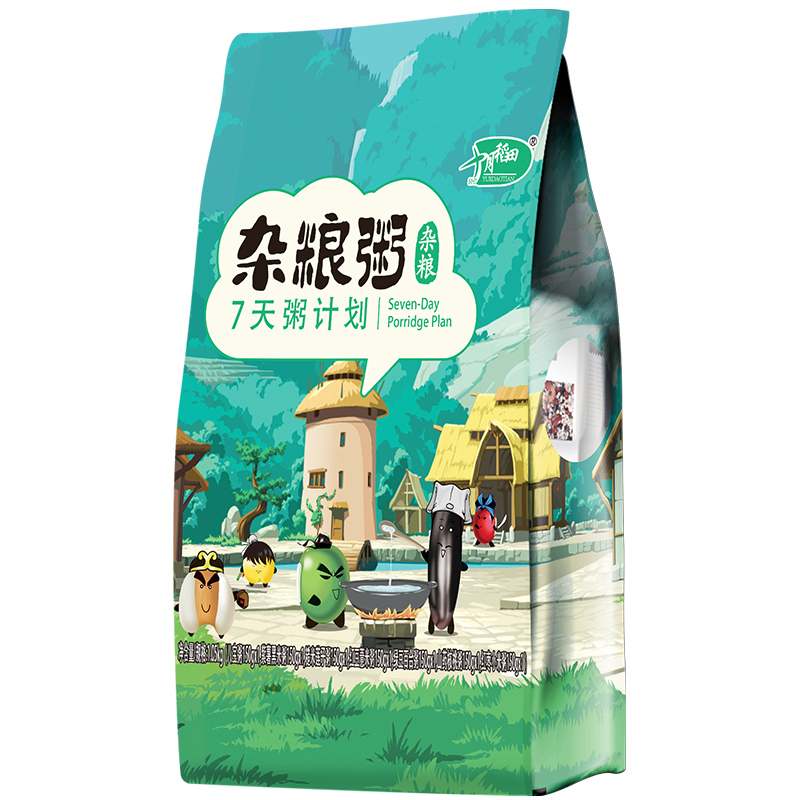 十月稻田 7天粥计划150g*7袋 1.05kg高清大图