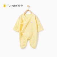 童泰TONGTA婴幼儿内衣I纯棉初生儿和服蝴蝶哈衣0-6个月宝宝闭裆连体衣爬爬服婴幼儿通用66cm