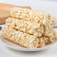 米老头休闲零食满嘴香米通花生味350g大米粗粮谷物米棒膨化食品