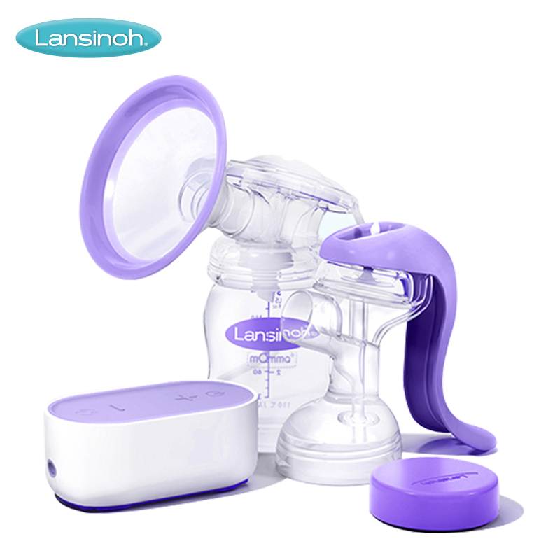兰思诺( Lansinoh)540971单边电动吸奶器单品一体式便携自动吸乳器迷你手动