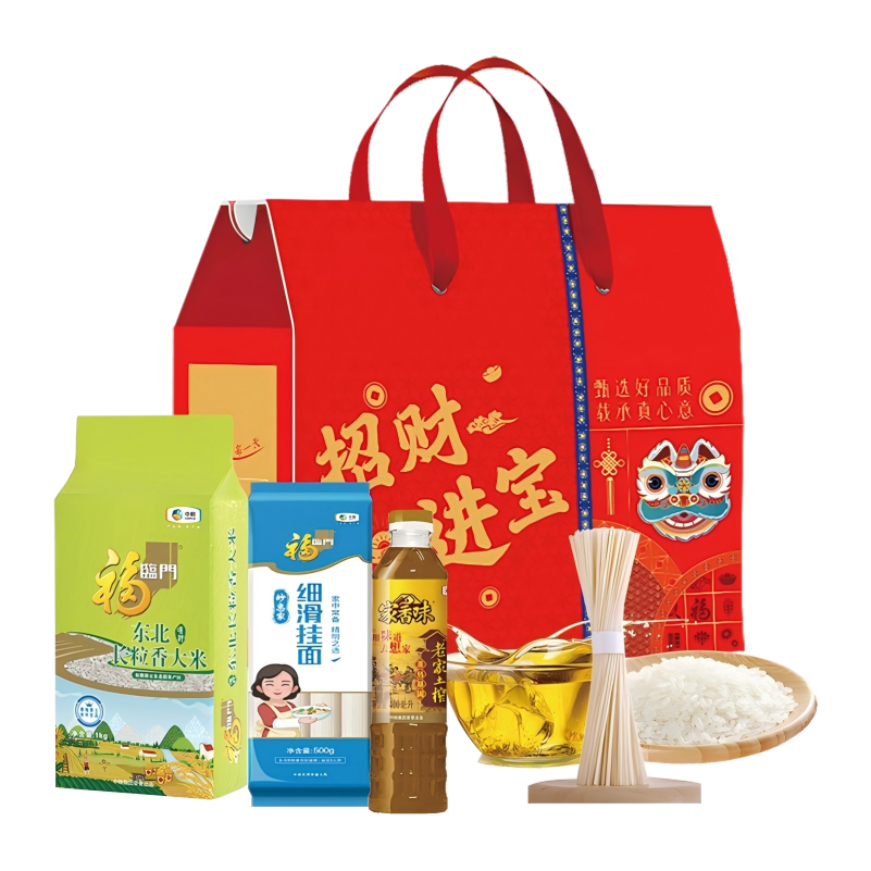 2024中粮家宴悦享伴手礼礼包B型 1500g+400ml高清大图