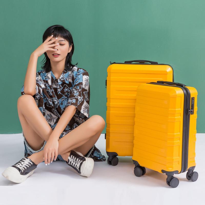 迪嘉乐拉杆箱24英寸女万向轮学生行李箱男密码锁登机箱20英寸登机箱旅行箱