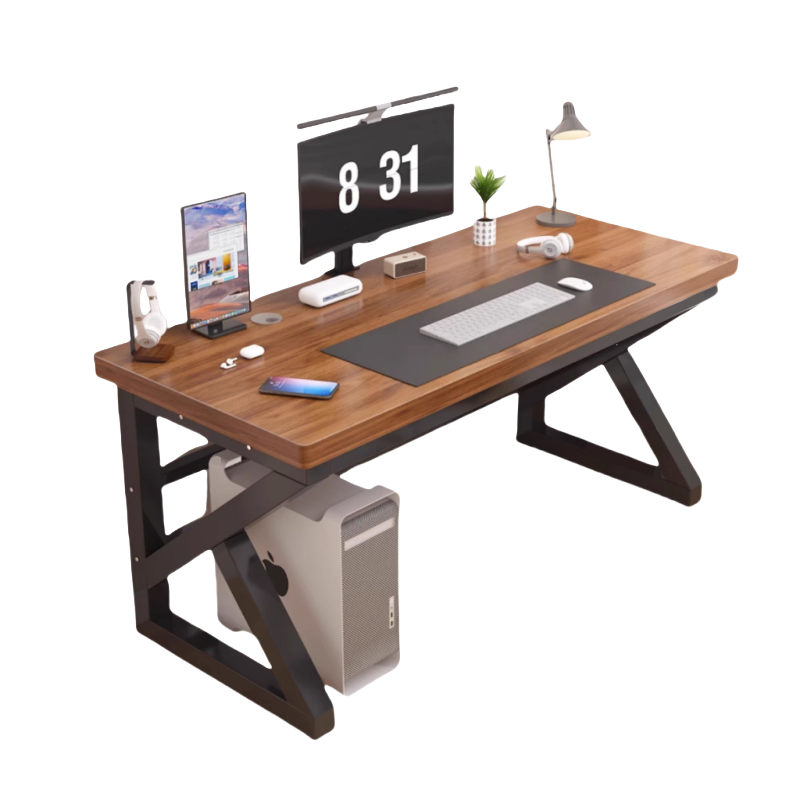 芙首泰木质办公电脑桌2000*600*750mm张高清大图