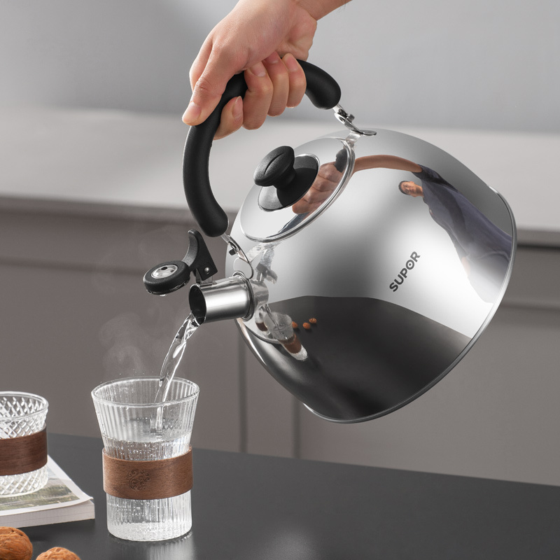 苏泊尔(supor)烧水壶304不锈钢水壶鸣音烧水壶茶水壶