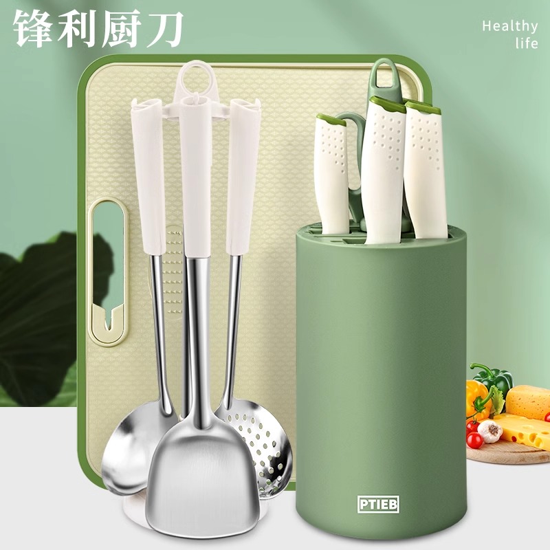 宝宝辅食厨房刀厨具全套一整套菜板锋利切片组合套装二合一高清大图