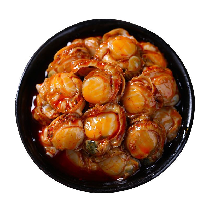 麻辣扇贝肉海鲜零食罐装网红小吃休闲食品熟食下饭菜 2罐*100g