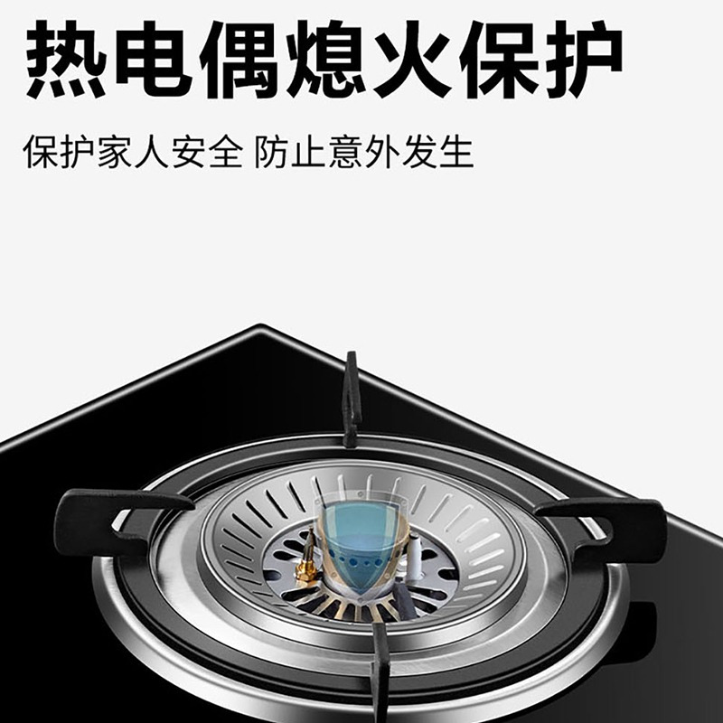 樱花(SAKURA)燃气灶JZY-B8204煤气灶单灶具液化气天然气嵌入家用(液化气)高清大图