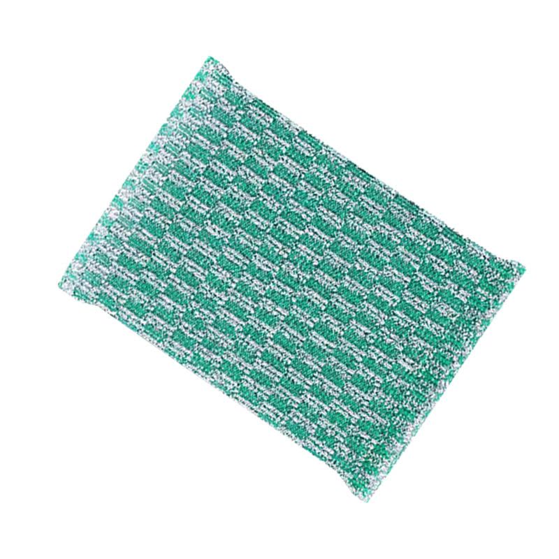 炯毅 彩条金柔百洁布清洁布 洗碗清洁海绵去油污抹布 厨房百洁布刷锅碗神器海绵吸水除污不易 金柔百洁布 小提花 个图片