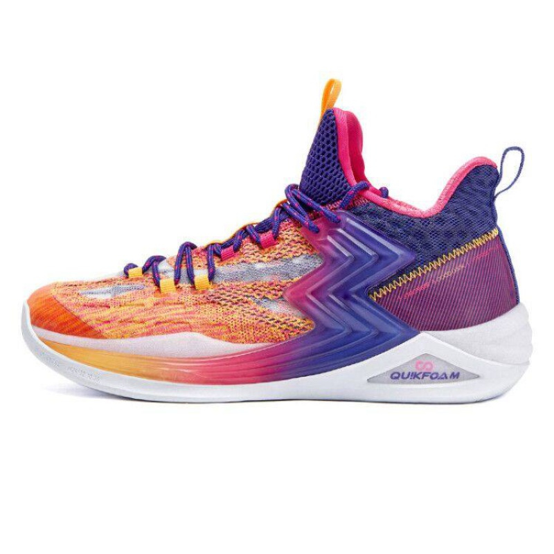 阿隆戈登361度男鞋运动鞋2021春夏季球鞋低帮实战后卫学生篮球鞋视频