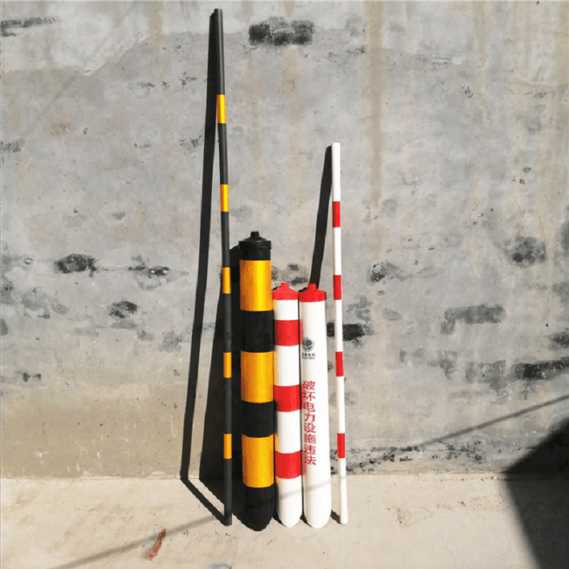 水龙珠(SHUILONGZHU)红白拉线管跨路警示管 25mm*2m国标 20根起订图片