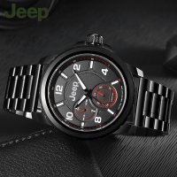 吉普(Jeep) 手表 男士户外运动帆布带军表吉普牧马人男表防水石英表JPW64601