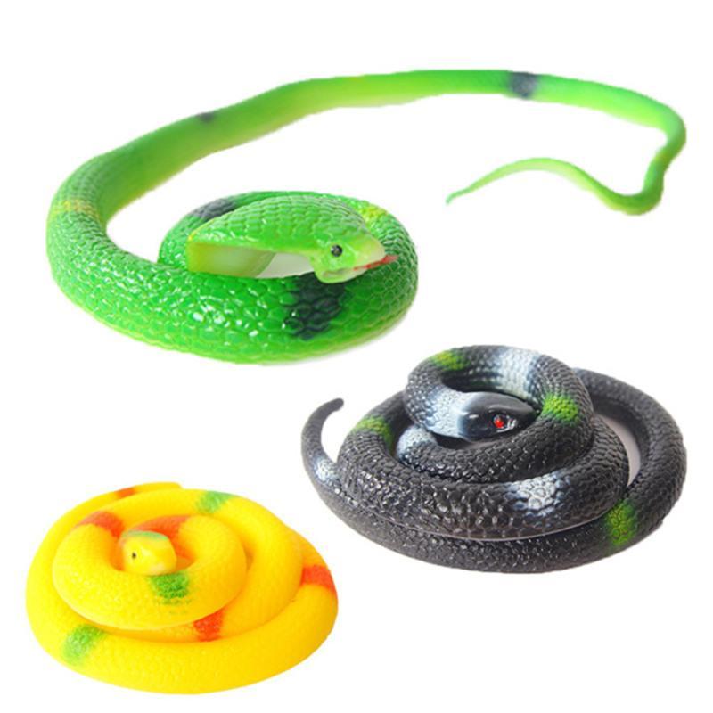 眼镜蛇田蛇仿真蛇玩具蛇假蛇模型儿童软胶橡胶蛇整人吓人玩具眼镜蛇