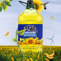 【满55减10】迎如意 橄榄葵花籽食用调和油5L 食用油