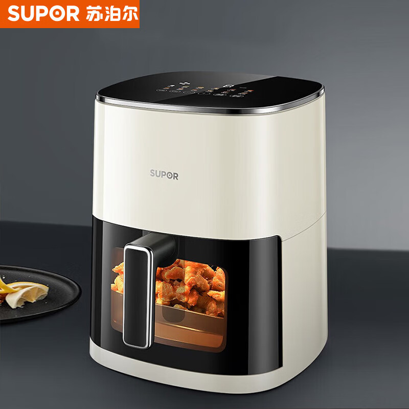 苏泊尔 KD60D79空气炸锅电炸锅6L容量多功能炸锅可视窗口