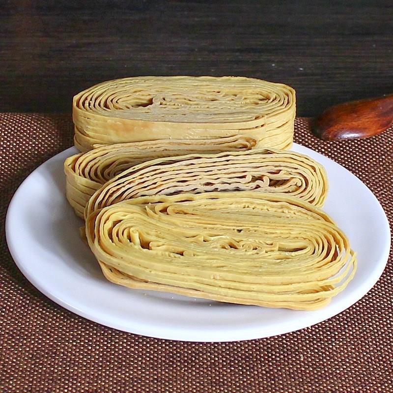 家乡豆制品云丝豆丝豆腐丝干货食材豆油皮凉拌菜大全凉菜500g皮丝