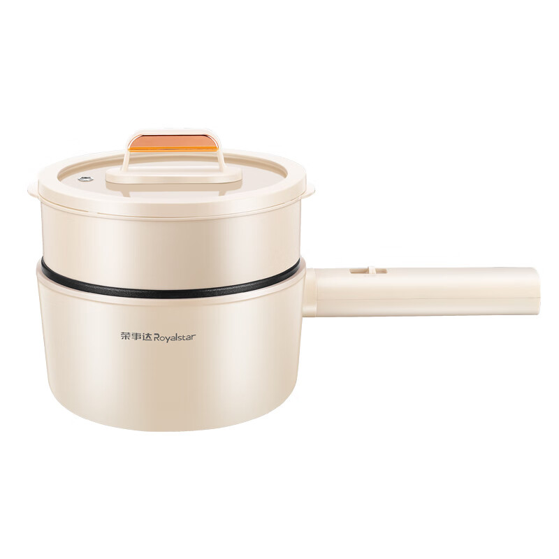 荣事达(Royalstar)电煮锅多功能电热锅学生宿舍煮面锅电火锅DZG20E(DZG20H)