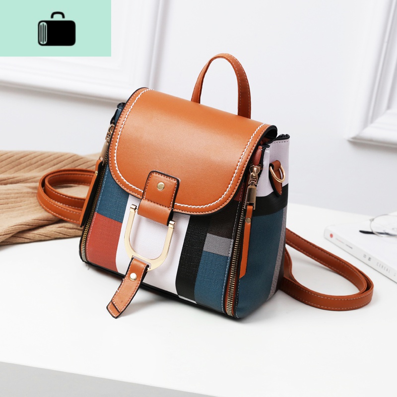 女包2020新款酷潮包包韩版大气百搭时尚斜挎单肩双肩背包NEWLAKE高清大图