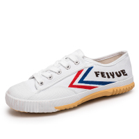 Feiyue/飞跃少林魂田径鞋复古潮国货帆布鞋子男情侣款小白鞋501