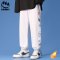 CLAW MONEY休闲裤男士2022夏季潮牌青年百搭运动裤子宽松束脚卫裤
