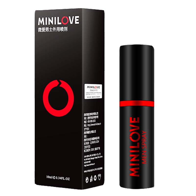 [买1送1]MINILOVE微爱男用延时喷剂10ml送女性外用助情凝露10ml成人情趣性用品不麻木延时喷雾剂高清大图