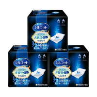 尤妮佳silcot化妆棉1/2省水卸妆棉 40枚(深蓝)*3盒