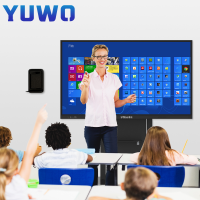 誉沃(YUWO)多媒体教学一体机触屏显示器触控触摸交互电子白板幼儿园教育培训液晶会议平板电视定金专用
